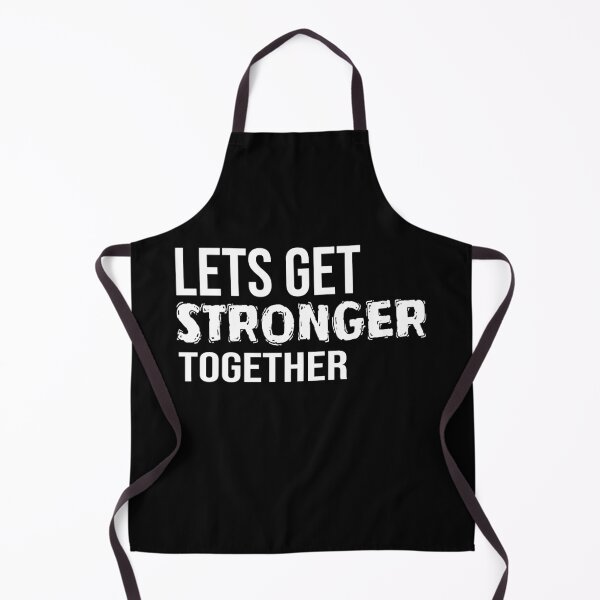 Item preview, Lets Get Stronger Together Text Bold designed and sold by jacks-tees.