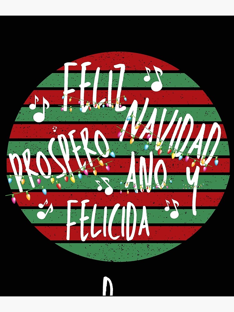 Prospero ano y felicidad, Feliz Navidad, navidad, feliz, spanish