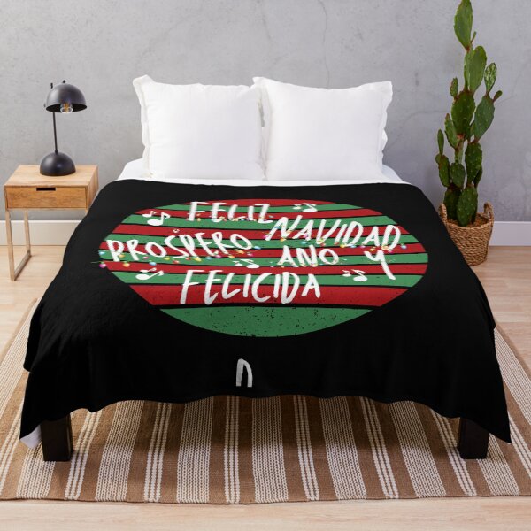 Item preview, Prospero ano y felicidad, Feliz Navidad, navidad, feliz, spanish, papa noel, san nicolas mexican, festive, party, hispanic, christmas,sunset, christmas holidays, christmas tree, santa claus, designed and sold by prteacool.