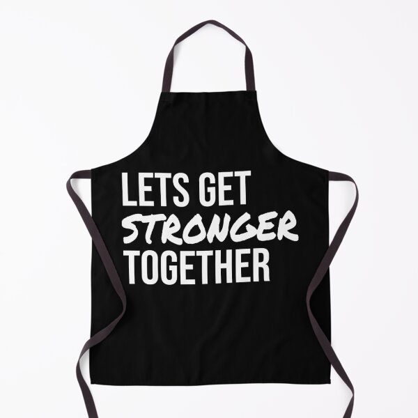 Item preview, Lets Get Stronger Together Text  designed and sold by jacks-tees.
