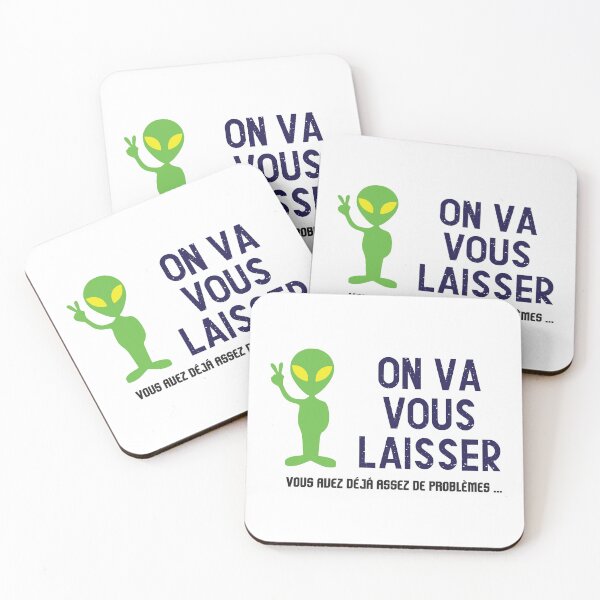 Item preview, Alien will leave us, enough problems - Humor Message designed and sold by rubislys.