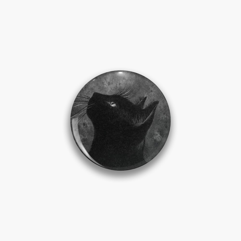 Shadowy Familiar Pin