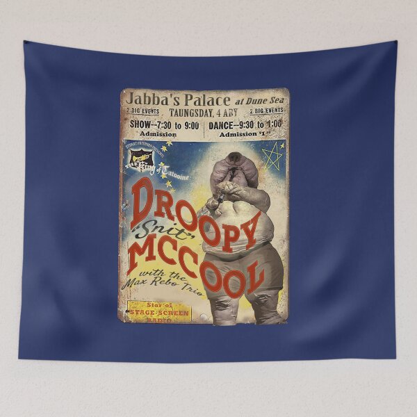 Item preview, Vintage Style Fan Art Droopy McCool Concert Poster designed and sold by FilmFit.