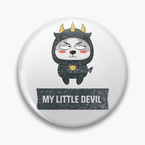 Item preview, My little devil- cute little devil baby dog with horns designed and sold by josephsteez.