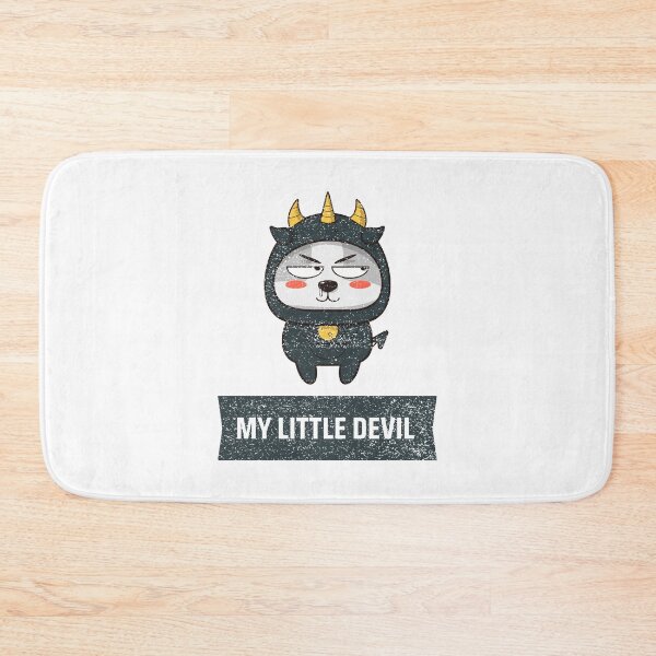 Item preview, My little devil- cute little devil baby dog with horns designed and sold by josephsteez.