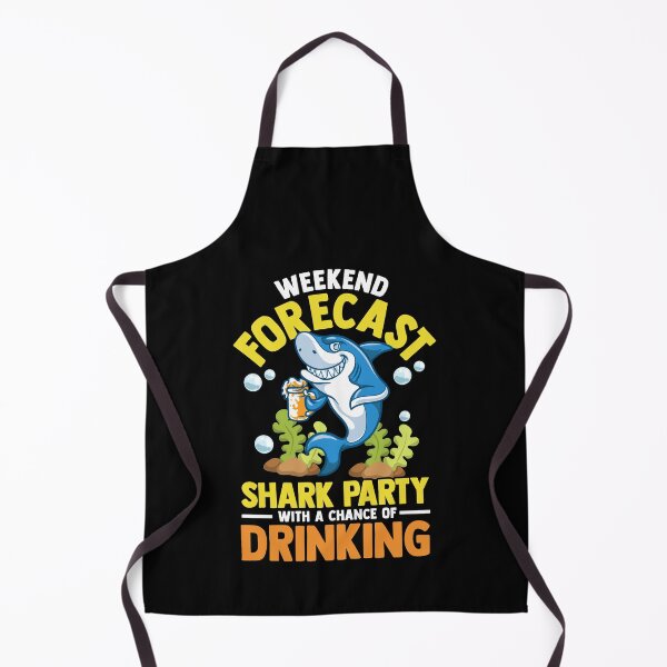 Item preview, Weekend Forecast: Shark Party With Drinking designed and sold by perfectpresents.
