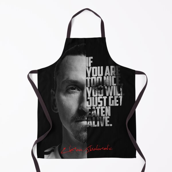 Item preview, Black and white Zlatan Ibrahimovic quote poster designed and sold by Enea Kelo.