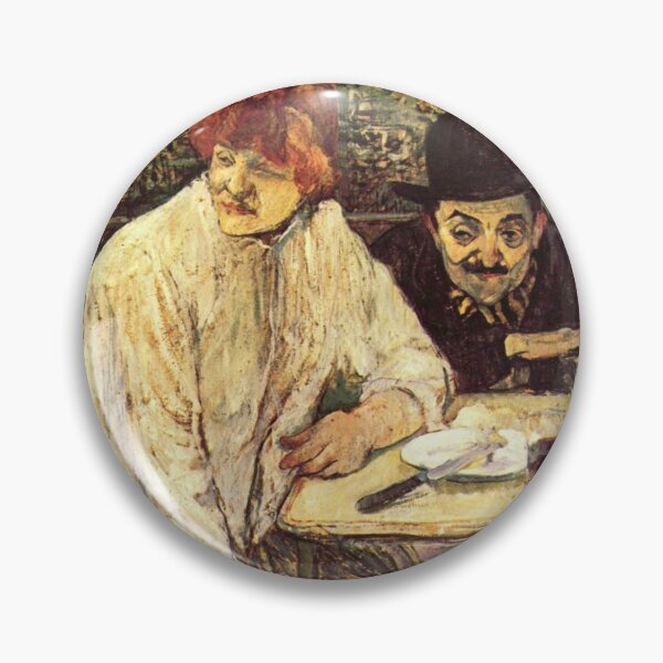 Item preview, At the Café La Mie by Henri de Toulouse-Lautrec designed and sold by alalaura.