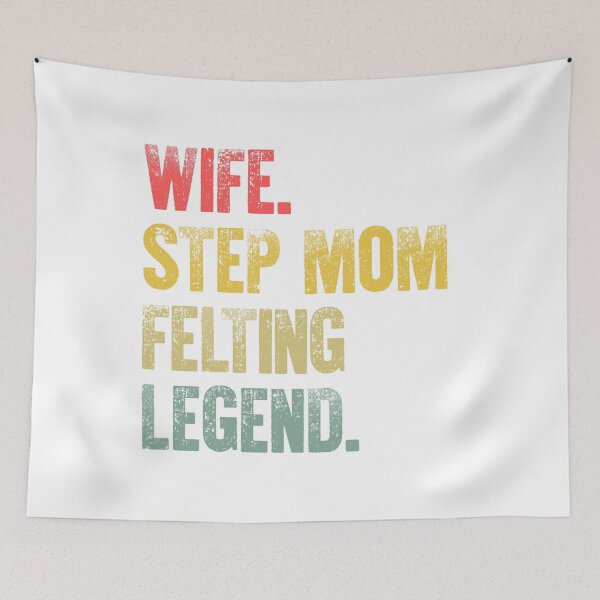 Item preview, Best Mother Women Funny Gift T Shirt Wife Step Mom Felting Legend designed and sold by Bendthetrend.