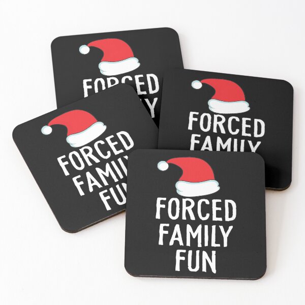 Aperçu de l'œuvre Forced Family Fun Noël Drôle Familles Noël 2020 créée et vendue par TheMattDesigns.