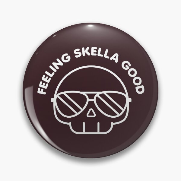Item preview, Feeling Skella Good Feeling Good As Hell Funny Cool Skull designed and sold by justsmilestupid.