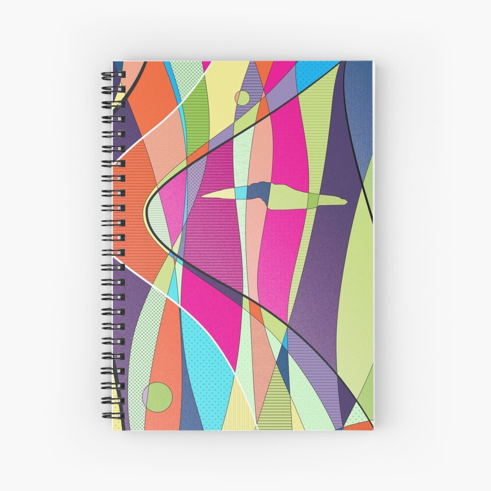 Item preview, Spiral Notebook designed and sold by modHero.