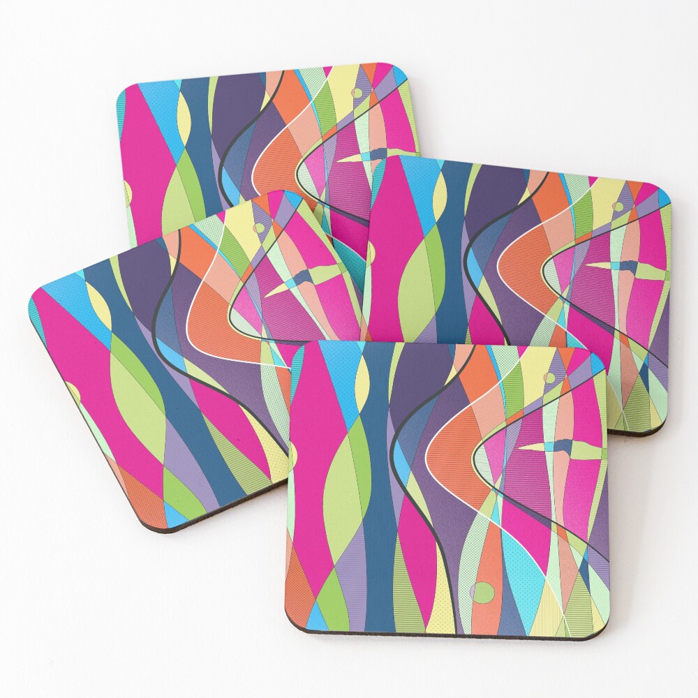 Item preview, Coasters (Set of 4) designed and sold by modHero.