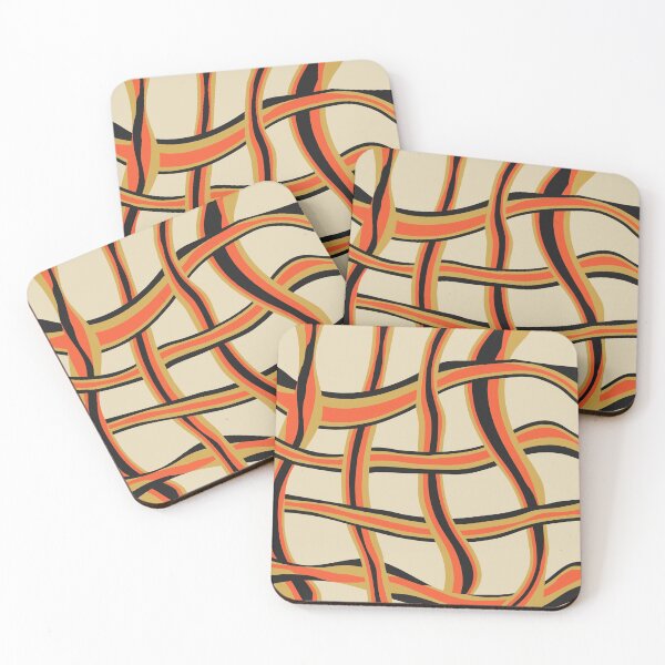 Item preview, Abstract wavy lines mesh pattern designed and sold by Elemesca.