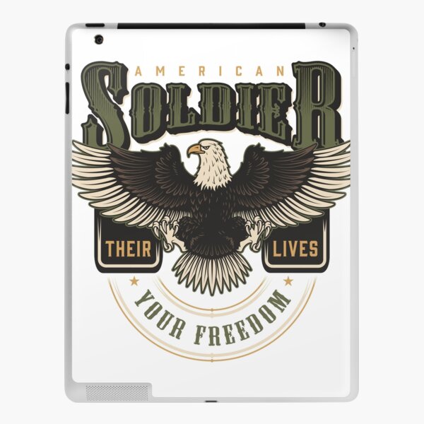 American Soldier iPad Skin