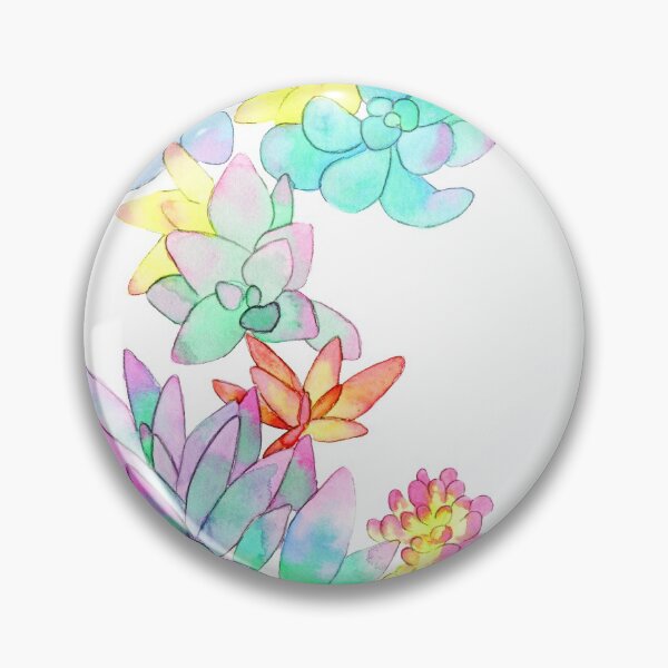 Item preview, succulent watercolor designed and sold by terastar.