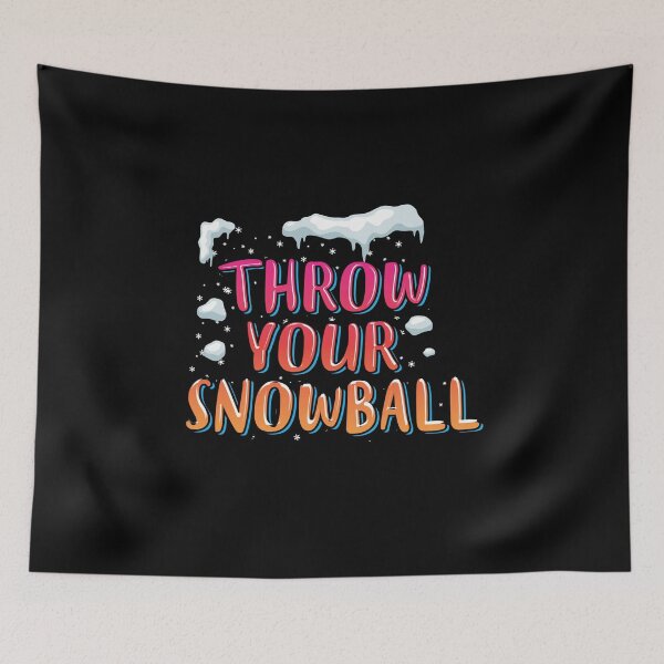 Item preview, Throw Your Snowball designed and sold by Qudkin.