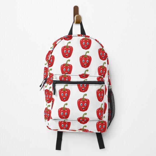 Item preview, Cute Red Paprika Smiling designed and sold by BonsaiCrafts.