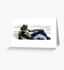 The Best Space Boyfriend -- Garrus Greeting Card