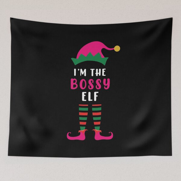 Item preview,  bossy Elf Matching Family Group Christmas designed and sold by abdellaoui.