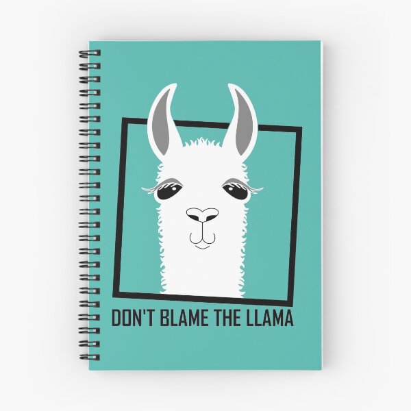 Item preview, DON'T BLAME THE LLAMA designed and sold by Jean Gregory Evans.