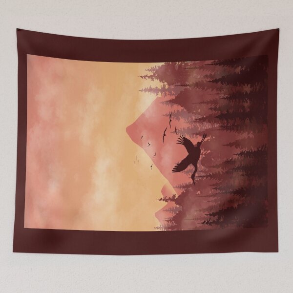 Item preview, Foggy Mornings, Fiery Mountains  designed and sold by BrentMorris.