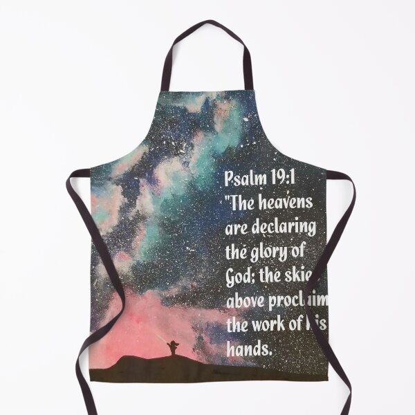 Item preview, Milky Way Galaxy with a Bible Message - Acrylic Painting designed and sold by fsultesart.