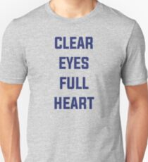 Camiseta unisex Ojos claros, corazón completo