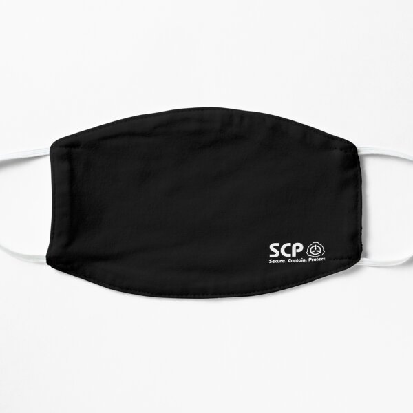 SCP science fiction foundation mask Flat Mask