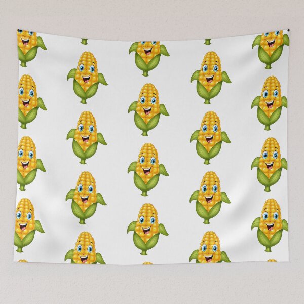 Item preview, Cute Corn Smiling designed and sold by BonsaiCrafts.