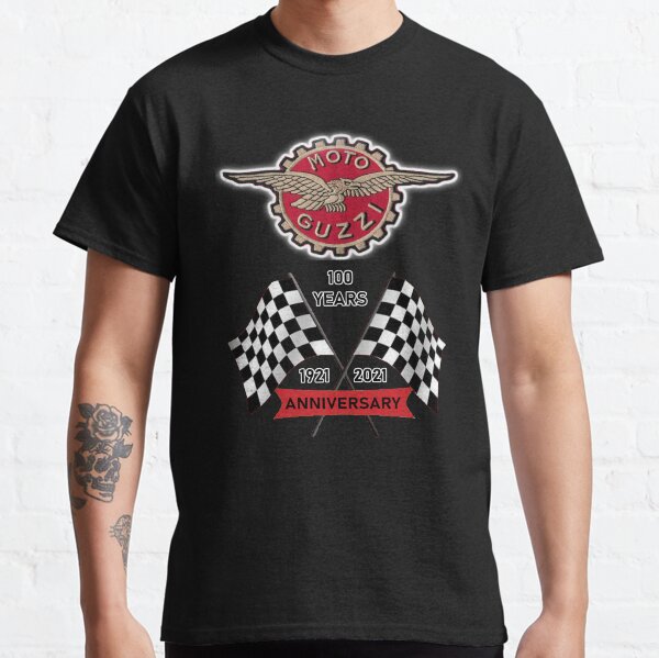 Vintage Badge Moto Guzzi 100th Anniversary Celeration Classic T-Shirt