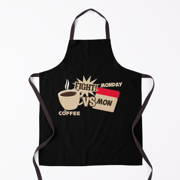 Item preview, Coffee Versus Monday Fight! Funny Coffee Office designed and sold by perfectpresents.