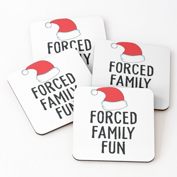 Aperçu de l'œuvre Forced Family Fun Noël Drôle Familles Noël 2020 créée et vendue par TheMattDesigns.
