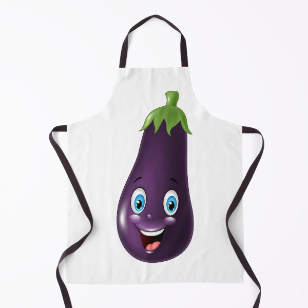 Item preview, Cute Eggplant Smiling designed and sold by BonsaiCrafts.