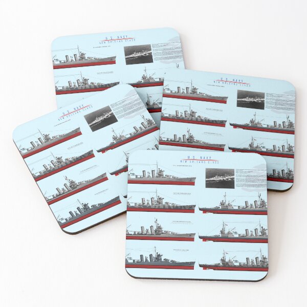 Item preview, New Orleans class heavy cruisers (1933) designed and sold by TheCollectioner.