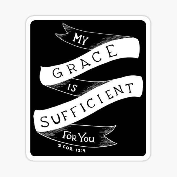 2 Corinthians 12: 9 Colorable Stickers [Book]