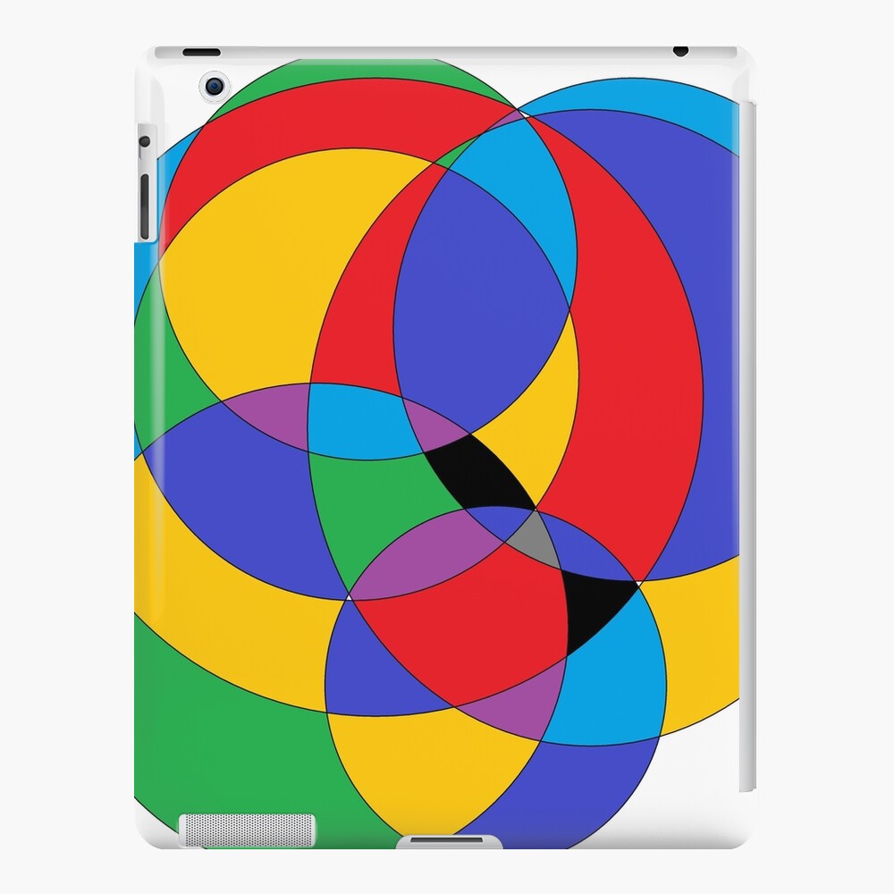 Circle - 2D shape iPad Case & Skin