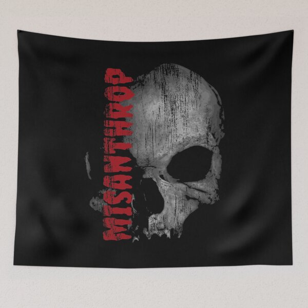 Item preview, Misanthrope Skull designed and sold by drizzd.