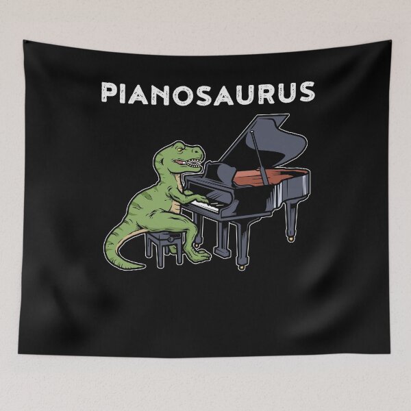 Item preview, Grand Piano Gift Kids Pianist Gift Dinosaur Music Piano  designed and sold by DSWShirts.