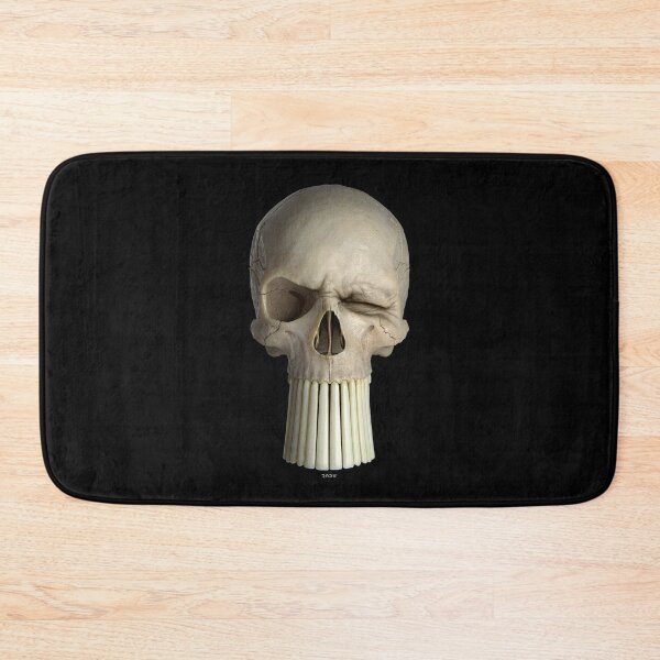 Item preview, skull wink with long teeth designed and sold by Radu-Gabriel.
