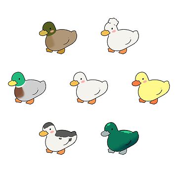 Artwork thumbnail, Ducks set by Art Ducky !