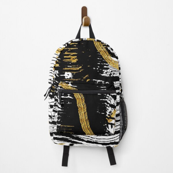 Item preview, Gold and Black Threads Abstract Art Design designed and sold by NancyMerkle.