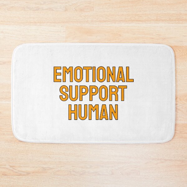 Item preview, Emotional support human (yellow) designed and sold by Inspirationmotivation.
