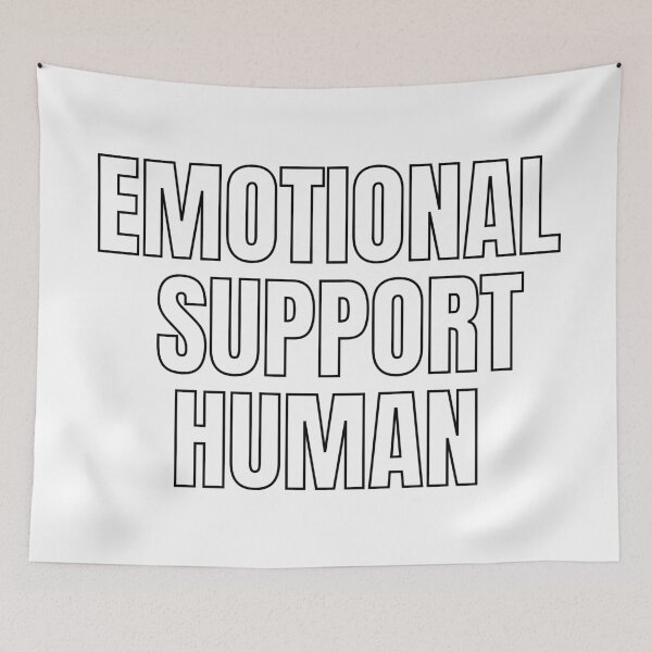 Item preview, Emotional support human  designed and sold by Inspirationmotivation.