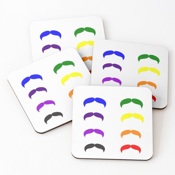 Item preview, Mix Colors Of Moustaches  designed and sold by teledesign.