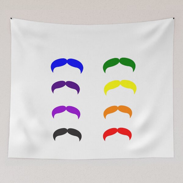 Item preview, Mix Colors Of Moustaches  designed and sold by teledesign.