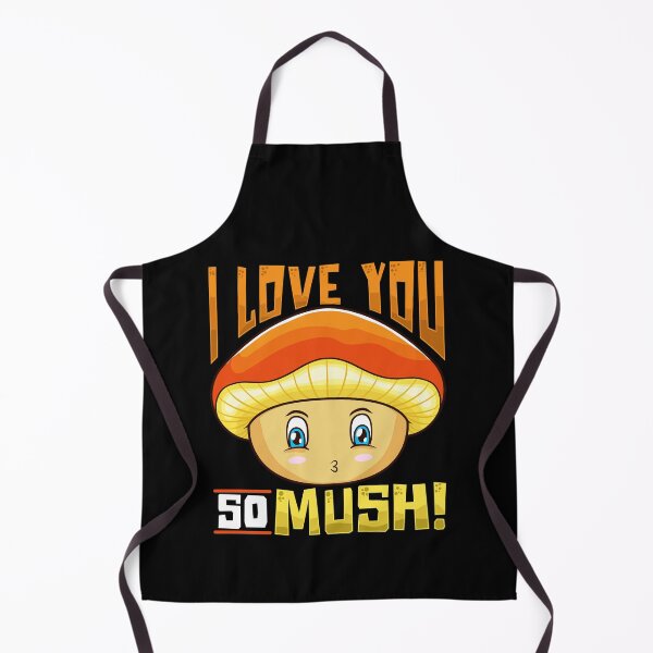 Item preview, Cute & Funny I Love You So Mush! Mushroom Pun designed and sold by perfectpresents.