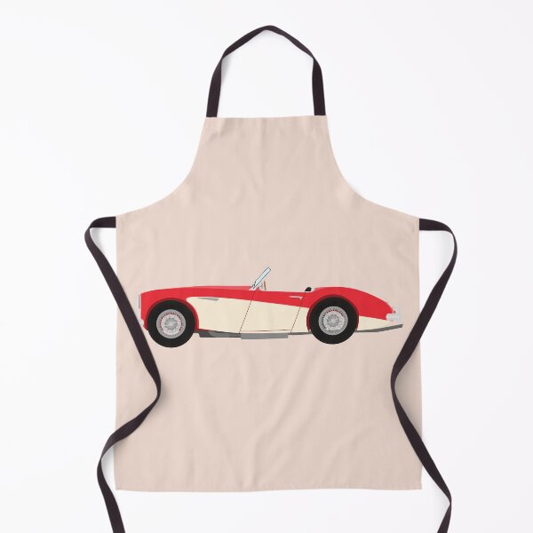 Item preview, Austin Healey 100/6 Sports Classic Car (Red & Cream) designed and sold by JHMimaging.