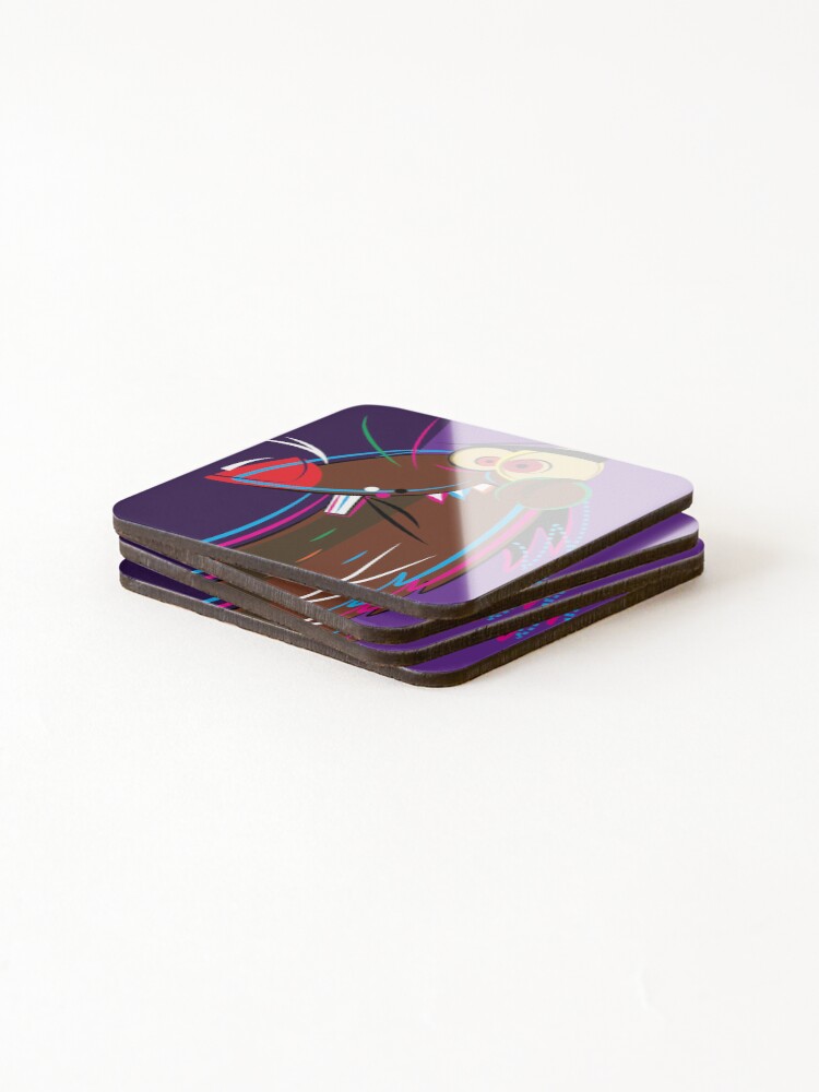 Thumbnail 4 of 5, Coasters (Set of 4), Dag! designed and sold by Raul-Raziel.