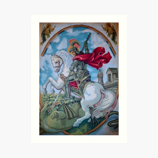 ST JORGE. ST JORDE.ST GEORGE Art Print